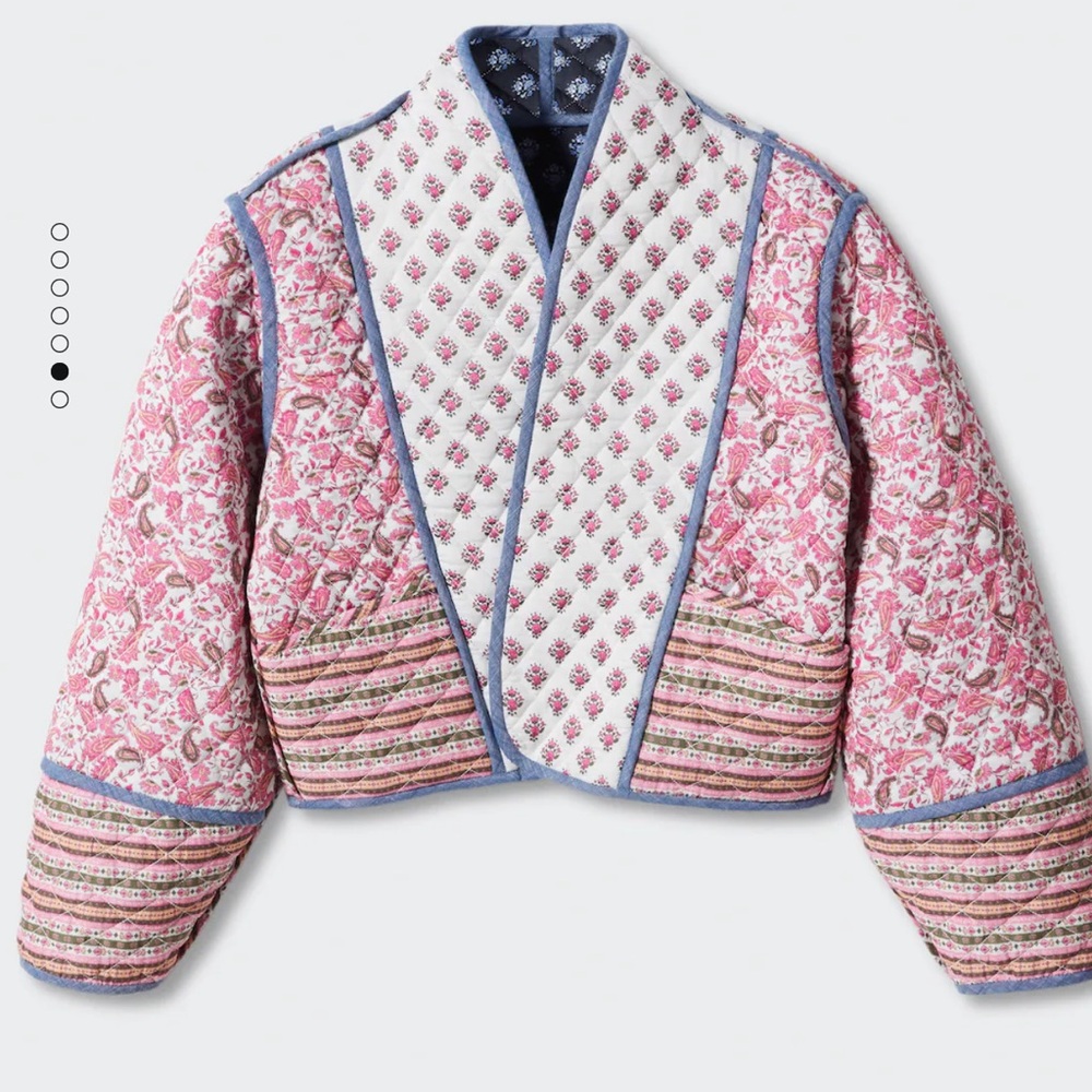 Mango Quilted Reversible Jacket - Picture 12 of 14